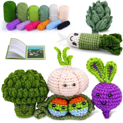 Vegetables Crochet Kit