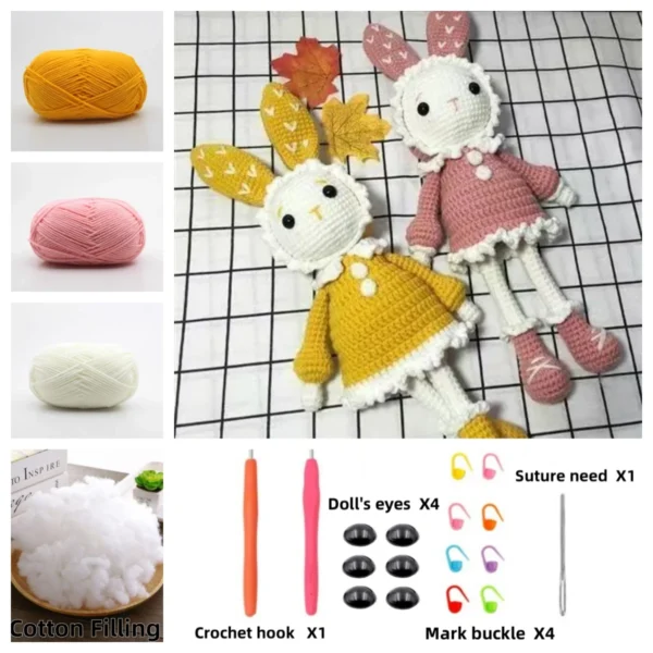 Beginner’s Crochet & Knitting Kit