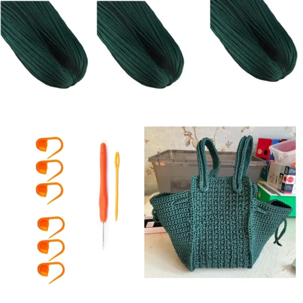 Summer Berry Crochet Bag Kit