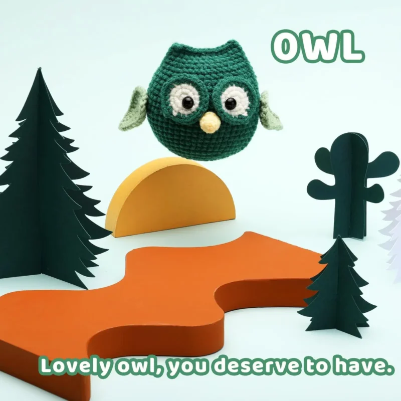 Whimsical Owl Crochet Starter Kit - Image 5