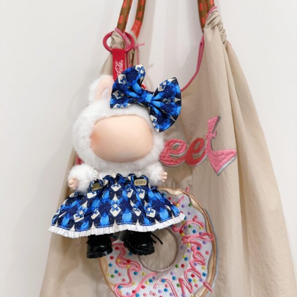 Blue-04 Clothes for Labubu