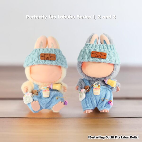 Blue Set-02 Labubu Outfit Change Collection