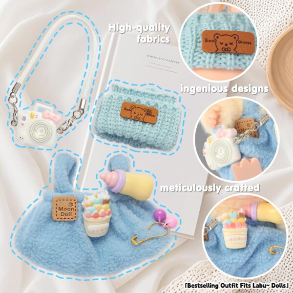 Blue Set-03 Labubu Outfit Change Collection