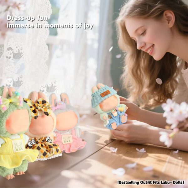 Blue Set-04 Labubu Outfit Change Collection