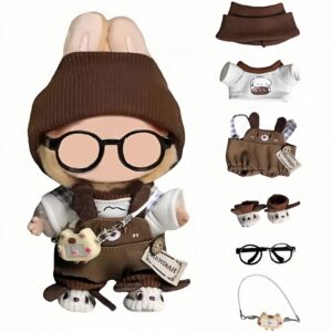 6-Piece Outfit Set for 17cm Dolls