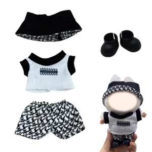 Version 1.0.0 labubu clothes black