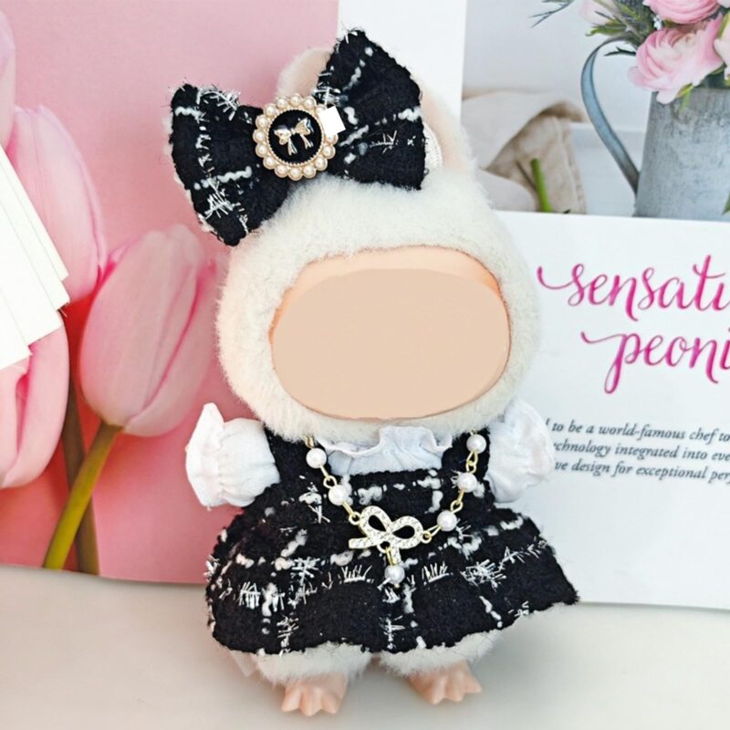 6 Set 17cm Doll Clothes - Image 3