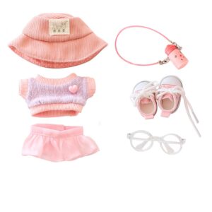 6-Piece Clothes for Popular Dolls 17cm