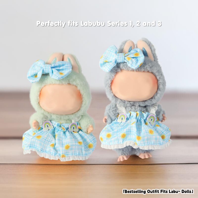 Blue clothes for labubu - Image 3