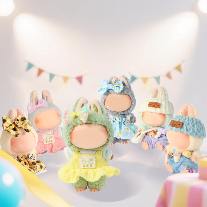 Blue clothes for labubu - Image 7