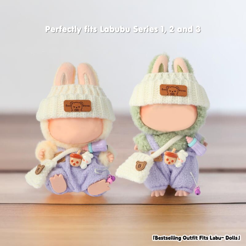 Trendy Purple Clothes for labubu - Image 2