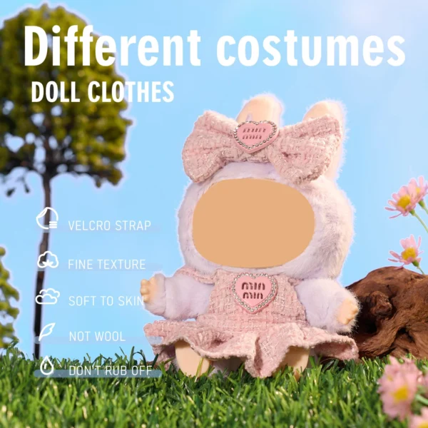 17cm Doll Clothes Set