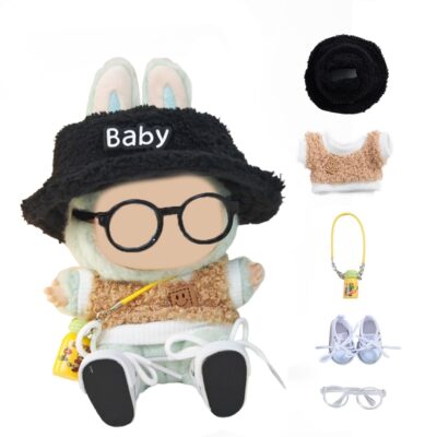 labubu clothes black