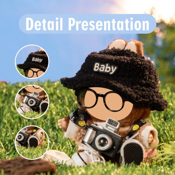 Style a-02 Doll Clothes for labubu 17cm 5-Piece