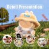 Style a-03 Doll Clothes for labubu 17cm 5-Piece