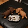 2-Pack Dachshund Crochet Kit - DIY Pair of Sausage Dogs
