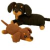 2-Pack Dachshund Crochet Kit - DIY Pair of Sausage Dogs