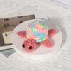 Handmade Fuzzy Turtles – 3PCS Crochet Kit with All Yarn, Hook & Supplies
