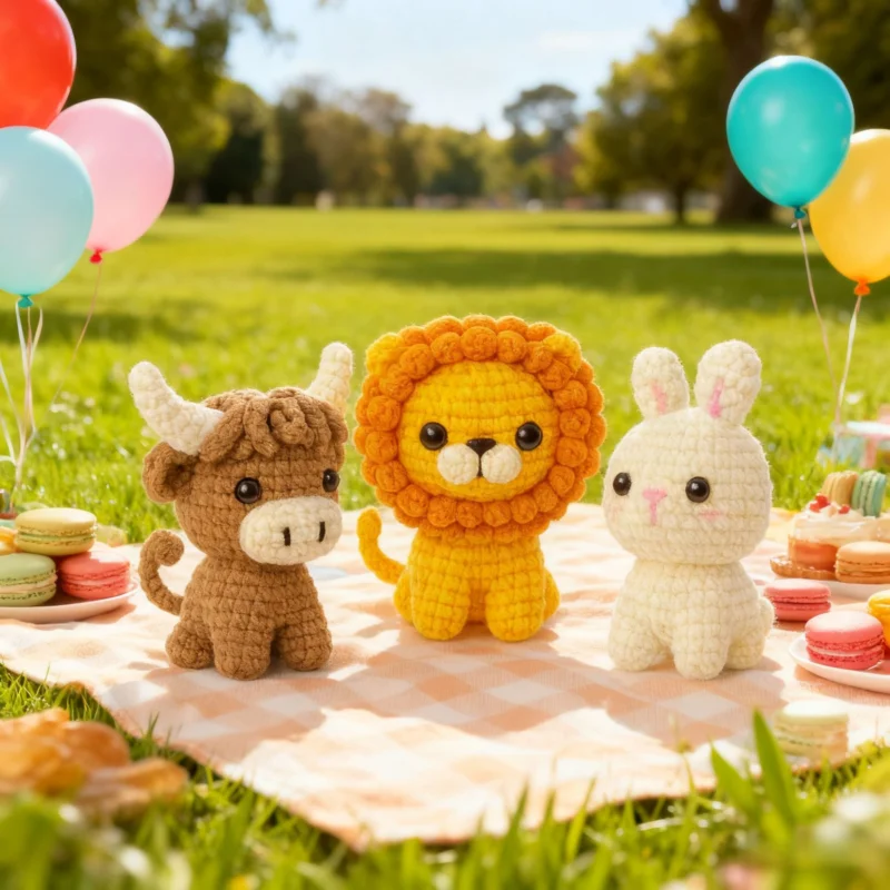 Step by Step Instructions for Fox Crochet Kit