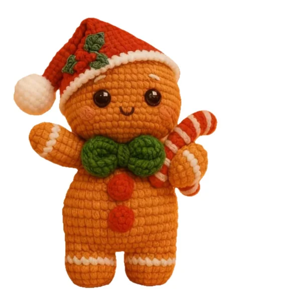 All Supplies Included in Gingerbread Crochet Kit