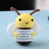 crochet bee figurine Crochet Bee Figurine Inspirational Holiday Decor Full Kit