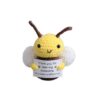 Step-by-Step Instructions for Crochet Bee Figurine