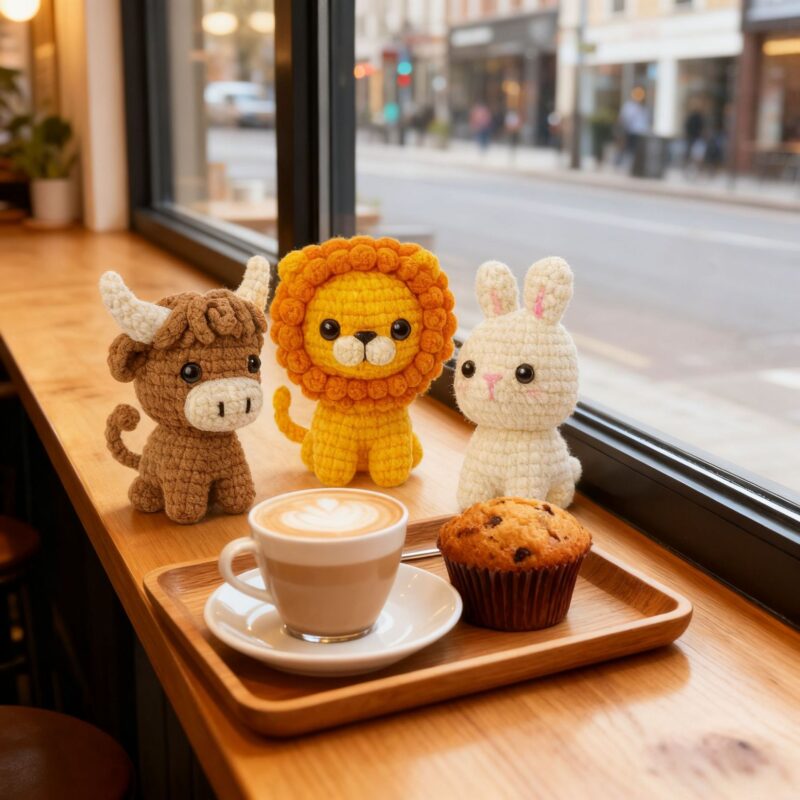 fuzzy animal craft kit