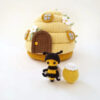 Bee & Beehive Crochet Kit - DIY 3D Beehive Set