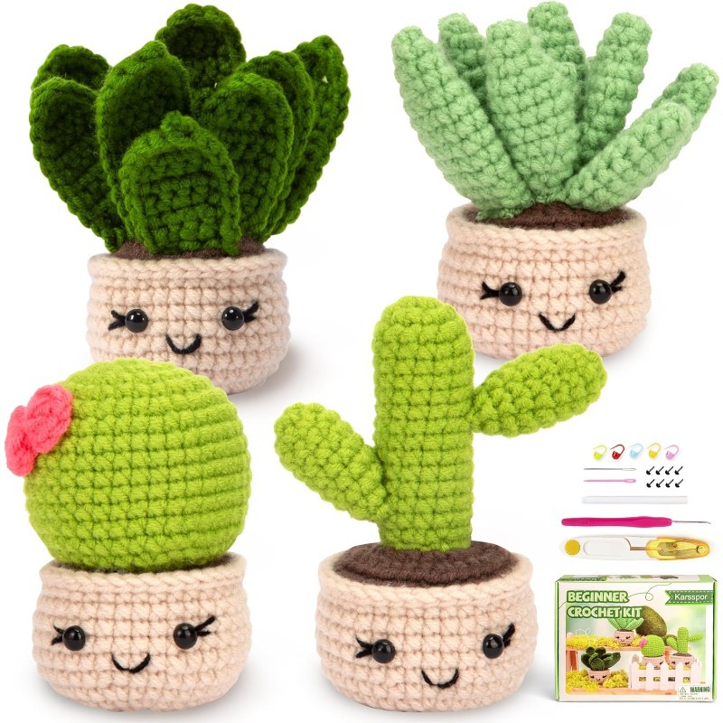  Mini Cactus Set as Lovely Indoor Greenery Decoration