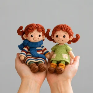 red hair doll