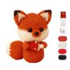 Finished Cute Fox Crochet Plush