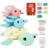 3-Pack Turtle Crochet Kit Step-by-Step Photo Instructions