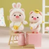 Cola pig needle felting kit as handmade gift