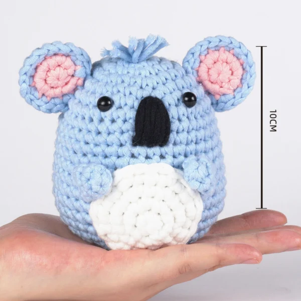 amigurumi for beginners Beginner koala amigurumi crochet step-by-step tutorial