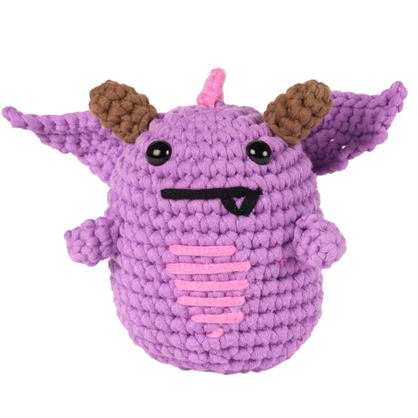 amigurumi for beginners Pterodactyl crochet kit for beginners full set