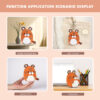 Beginner cartoon tiger crochet step-by-step tutorial