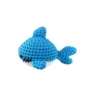 Cartoon shark crochet kit as handmade kids birthday gift