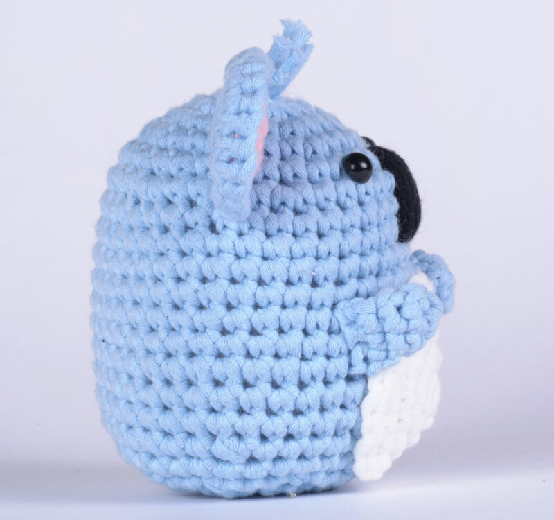 Crochet koala doll for baby nursery decor