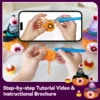 beginner crochet kit Beginner pumpkin backpack crochet step tutorial