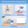 beginner crochet kit Finished koala with eucalyptus leaf crochet doll