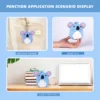 beginner crochet kit Finished koala with eucalyptus leaf crochet doll