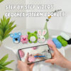 Beginner 4-piece animal crochet step-by-step tutorial