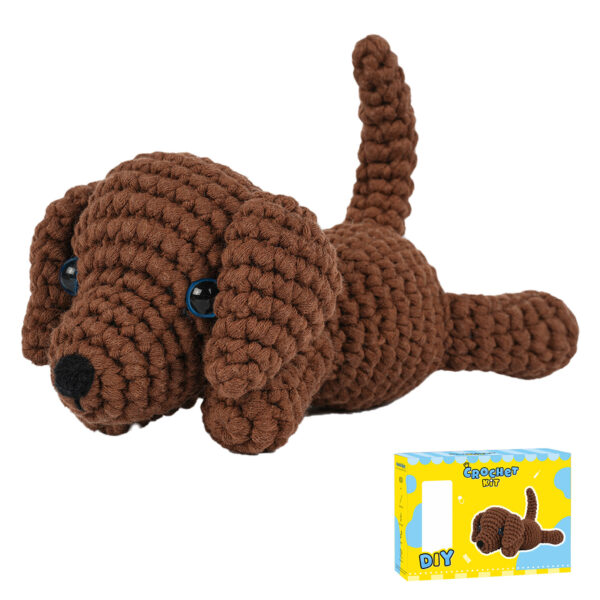 Yarn for golden retriever beginner crochet kit