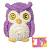 diy plush craft kit Purple owl crochet kit for beginners full set