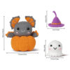Bat pumpkin crochet kit for beginners full set