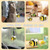 handmade gift kit Beginner bee crochet step-by-step tutorial