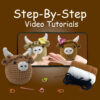 highland cow crochet kit Highland Cow Crochet Kit for Beginners