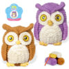 nursery decor crochet Finished purple owl crochet plush