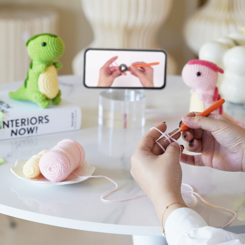 Saurolophus plush for dino nursery decor